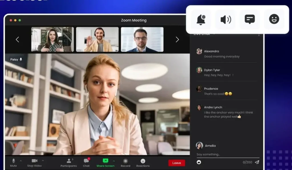 Virtual Party Using Video Chat Apps